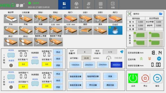 Macchina di rivestimento automatico ad alta velocità