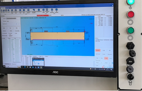 Fabbricazione di mobili a pannelli a sei lati con macchina da foraggio CNC HB62JF